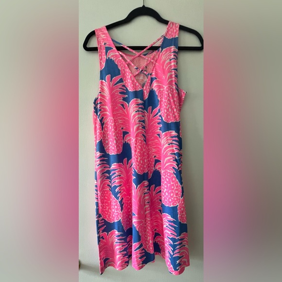 NWT Lilly Pulitzer Kristen Swing Dress - Little Flamenco - Medium - Picture 3 of 3